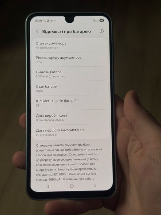 Samsung Galaxy A17 4/128GB - Ідеальний стан
