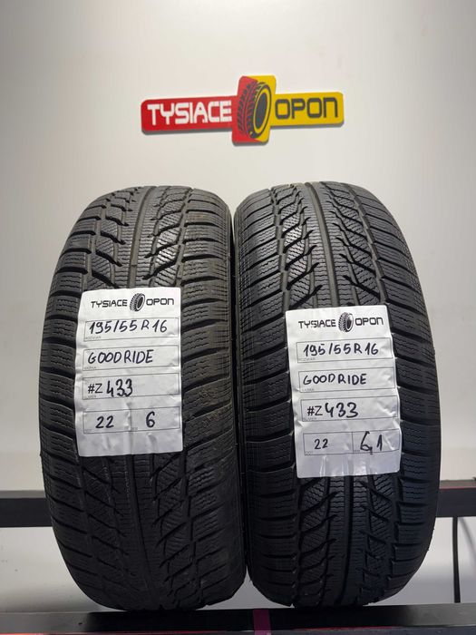 Opony Zimowe 195/55/16 Goodride SW608 #Z433