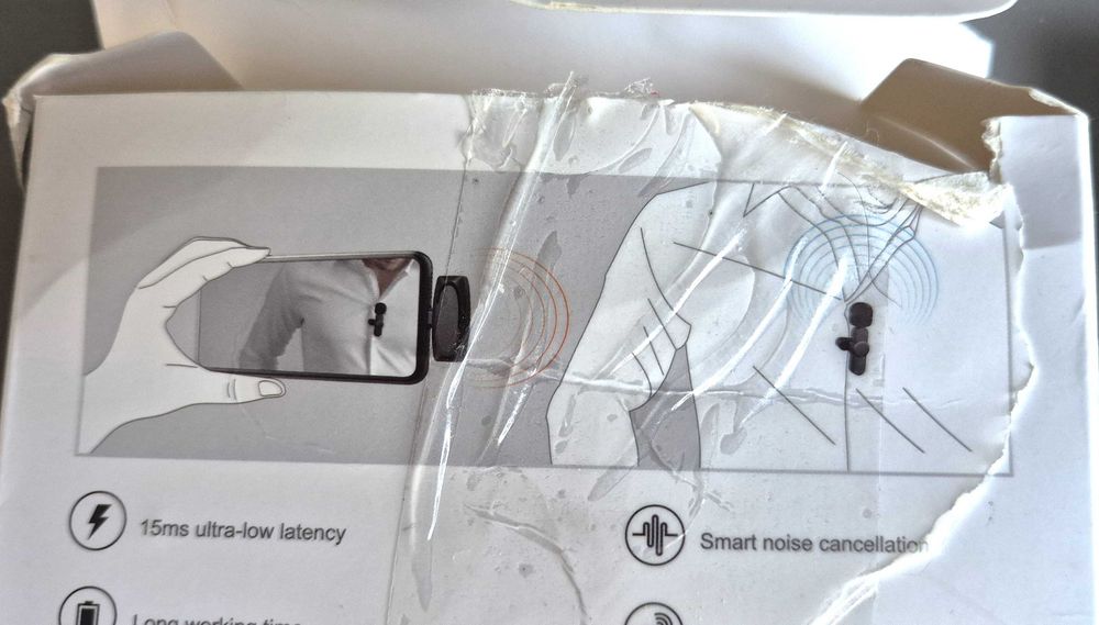 Aikela Bezprzewodowe mikrofony do iPhone'a, iPada, mikrofon krawatowy