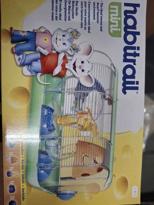 Gaiola Hamster Habitrail mini