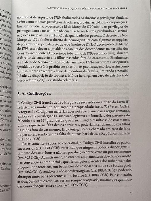 Direito das sucessoes