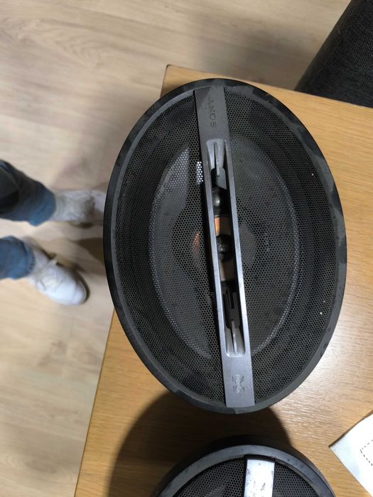 Radio e colunas Sony