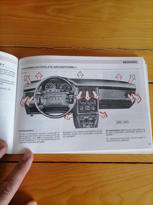 Katalog instrukcja obsługi Audi 80 b3