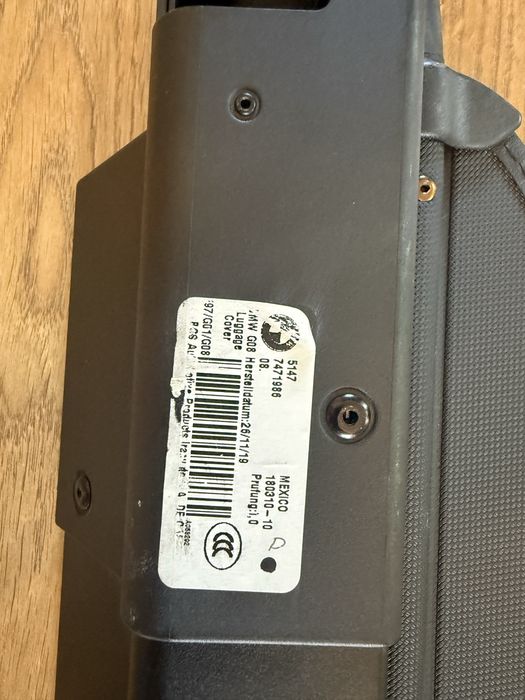 Roleta bagażnika BMW X3 G01 – oryginał BMW –5147747198608
