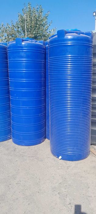 Бочки пластикові, баки для води від 100 до 10 000 л