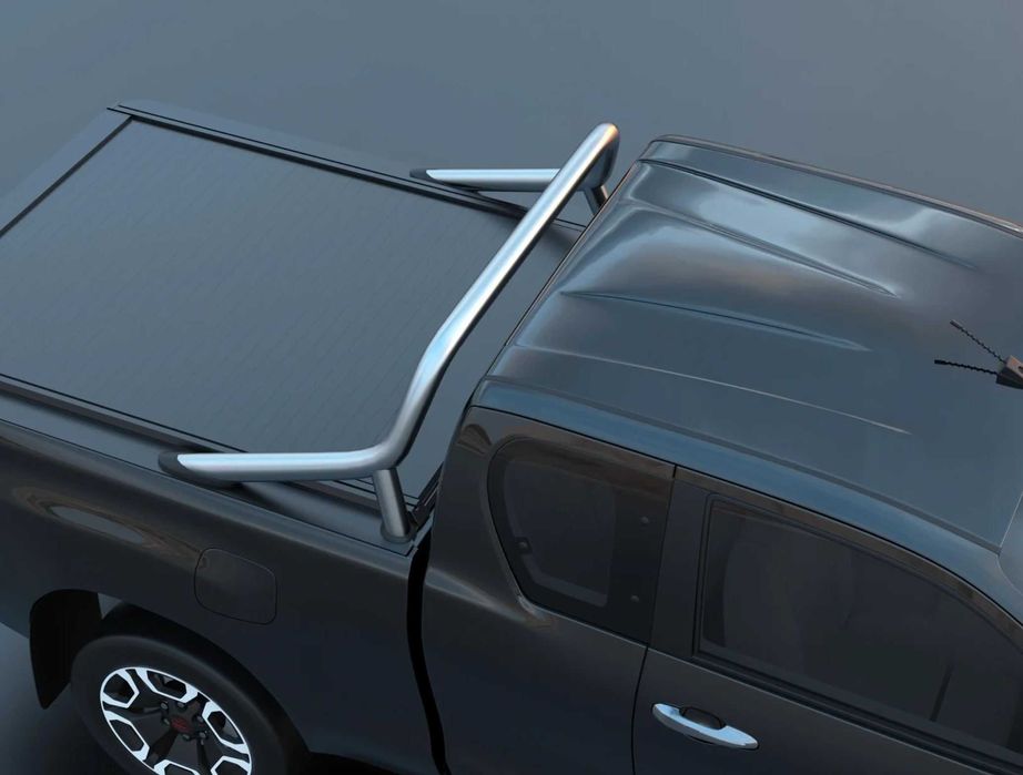 Orurowanie Paki Srebrne Chrom SPORT Rollbar Pick-Up Hardtop Zabudowa