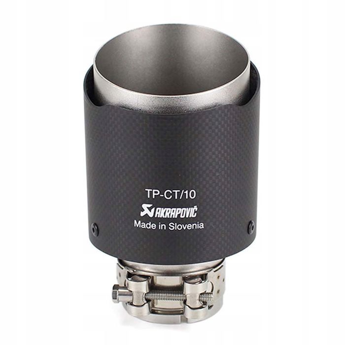 Końcówka Wydechu Tłumika Akrapovic Karbon 101/63 M