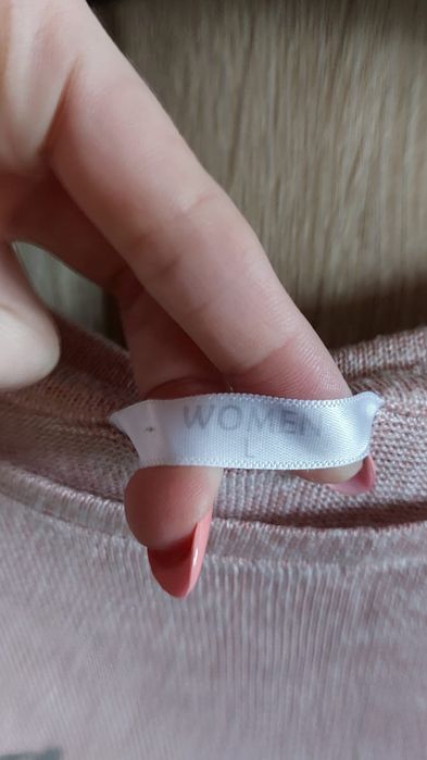 Bluzka tunika asymetryczna sweterkowa oversize Nowa L 40