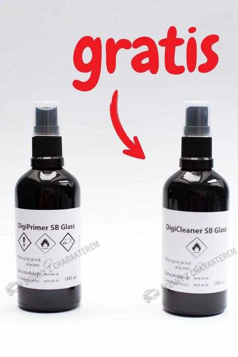 Primer Uv do szkła do druku na szkle