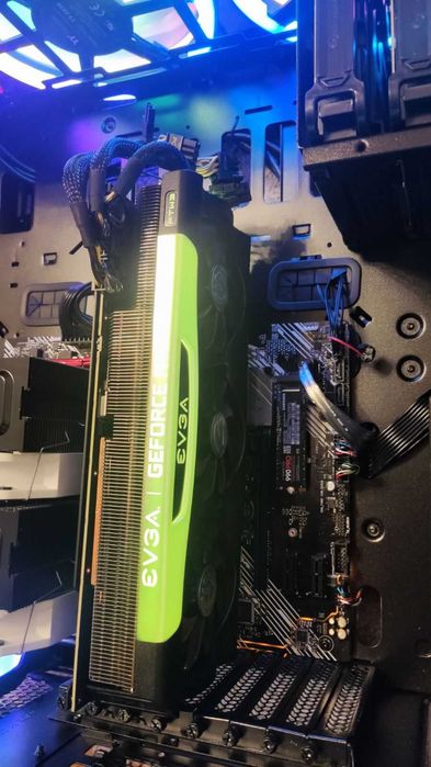 EVGA RTX 3080 FTW3 заменены термопрокладки +термпрокладки под бекплейт