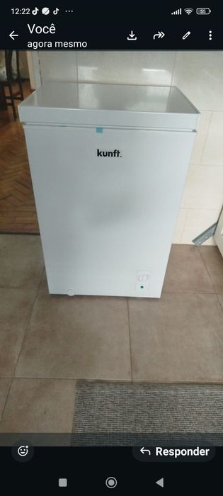 Arca com menos de um mês de uso