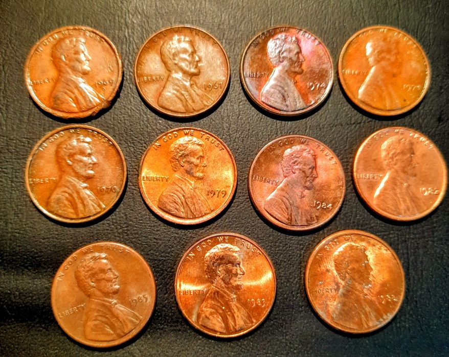 Lote moedas U.S.A. (sem repetidas)