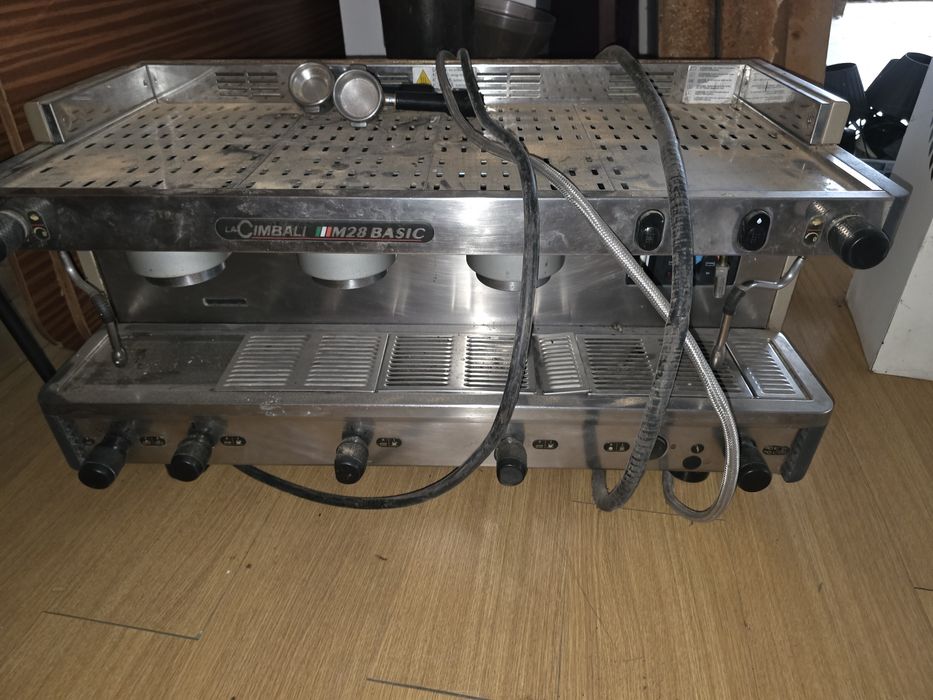 Maquina café la Cimballi M28 basic 3 manípulos