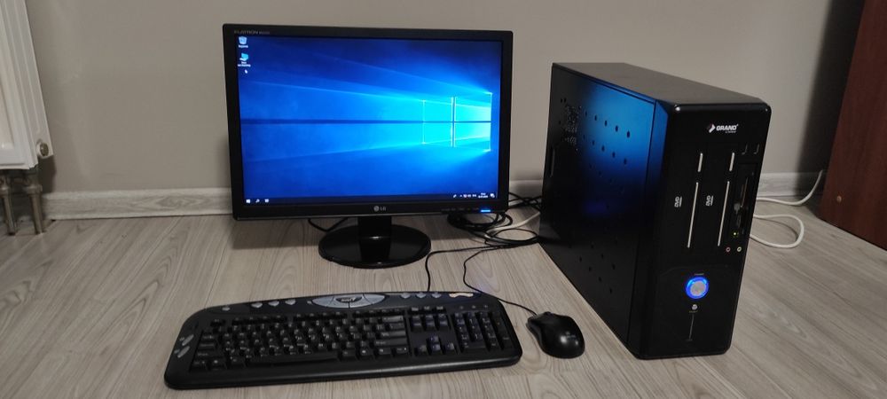 Компьютер AMD 4 ядра с SSD и Монитором 22"