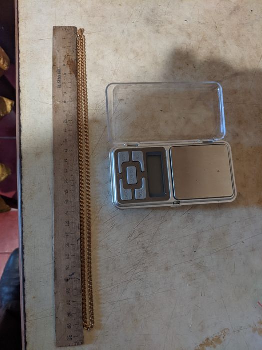 Цепочка золотая девяностых годов