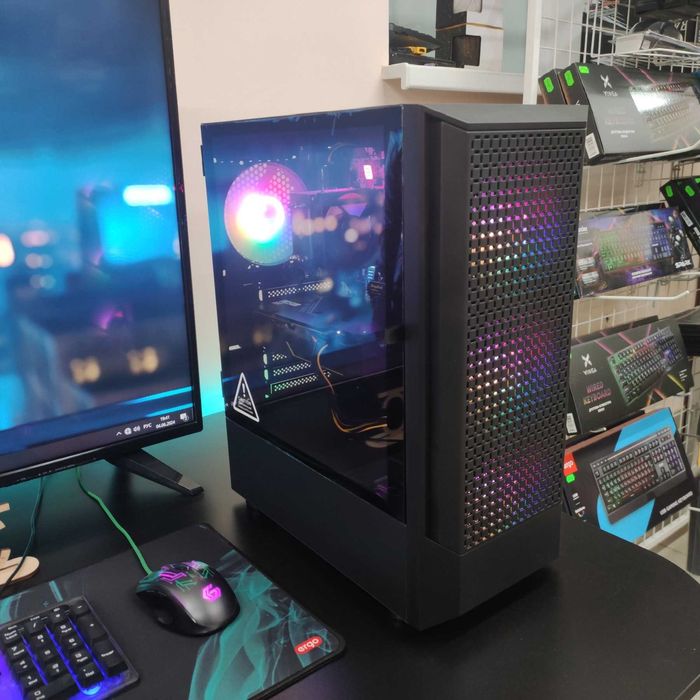 Компютер Новый Ryzen 5 5500, 16GB DDR4, GTX 1660 Super 6GB, SSD 512GB