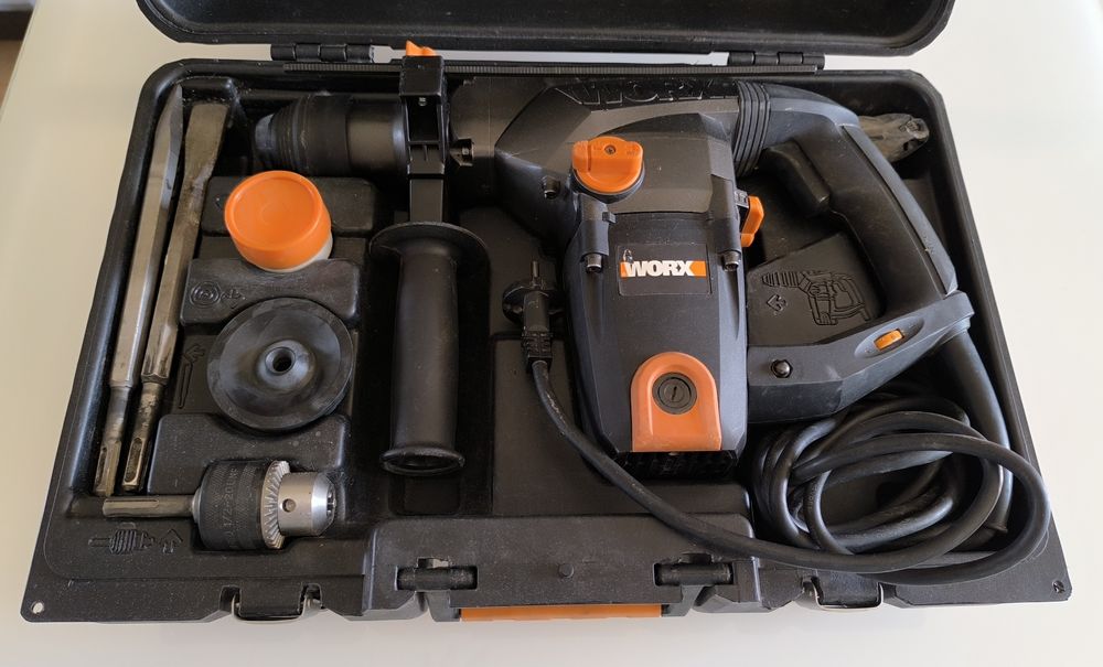 Martelo percutor / Martelete Worx Plus Novo