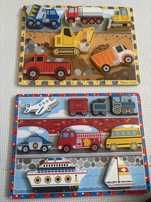 Puzzle drewniane Melissa&Doug