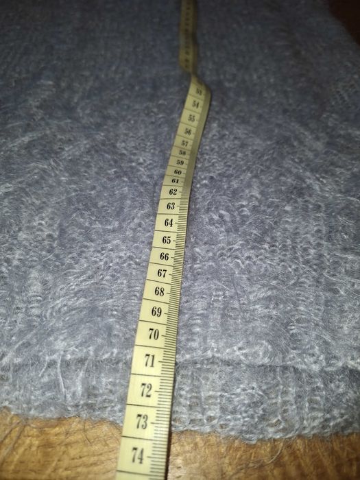 Sweter szary jak moher roz 40