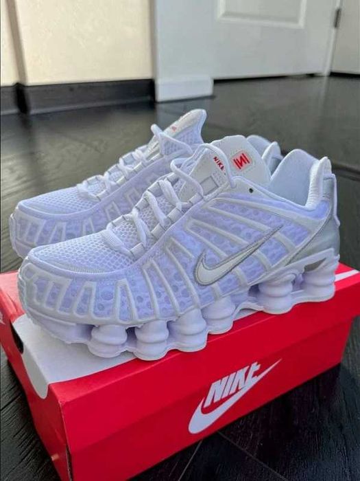 Nike Shox TL Białe 40