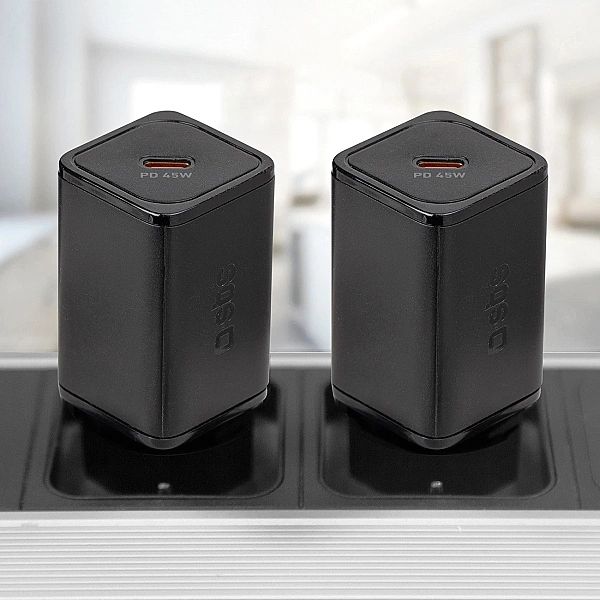 Ładowarka sieciowa SBS TETRGAN1C45W 45W GaN USB-C z Power Delivery - c