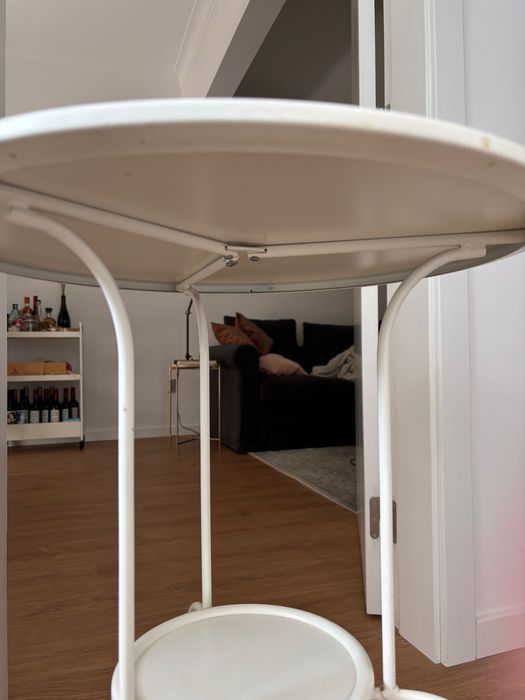 Mesa de apoio ikea branca