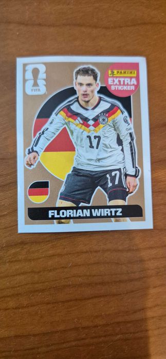 Cromo mundial 2026, extra sticker bronze Florian Wirtz