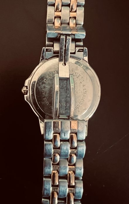 Relógio Raymond Weil Genève Parsifal Suíço Original – Aço Inoxidável e Dourado