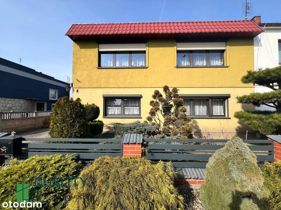 Dom w zabudowie bliźniaczej z garażem w Grodzisku!