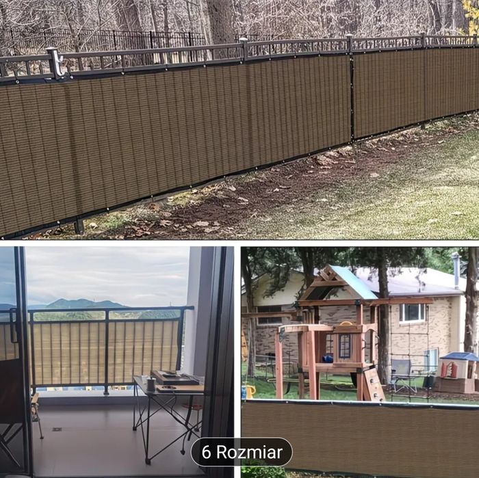 Osłona balkonowa 480x80 PVC