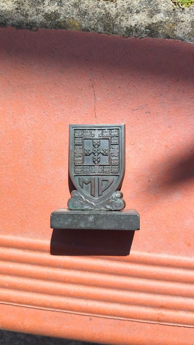 Pisa-papéis de Bronze da Mocidade Portuguesa (MP) - Colecionismo