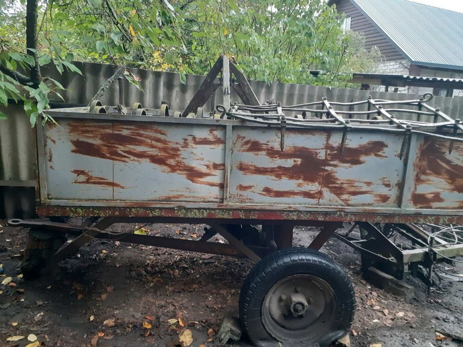 Продам прицеп до трактора Т-25 гідравліка