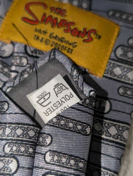 Krawat The Simpsons – Homer Simpson licencjonowany