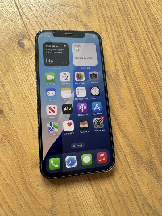 Apple iphone 12 Pro 128 gb Pacific Blue синій неверлок