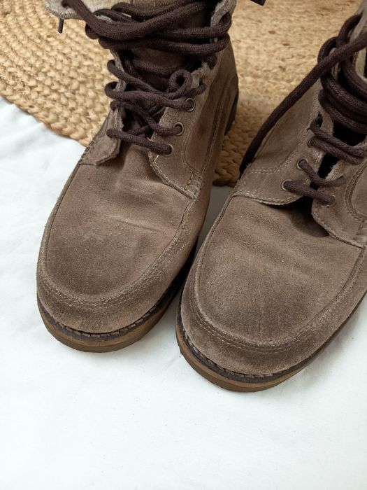 Botas Castanhas com Pêlo