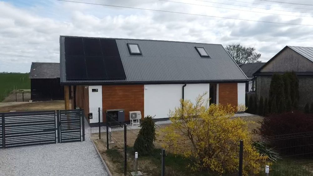 Piękne siedlisko 21a nowoczesny dom 90 m², Roztocze, gm Nielisz, gotowy do zamieszkania, cisza i spokój blisko zalewu w Nieliszu - Ansicht 3