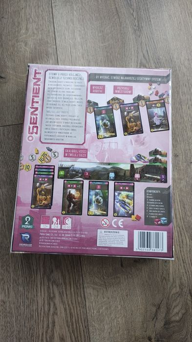 Sentient - gra planszowa dla 2-4 osób. BGG 7.2