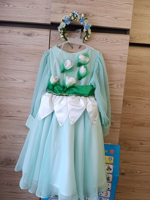 Плаття квіточка костюм проліска підсніжника конвалія весна + обруч