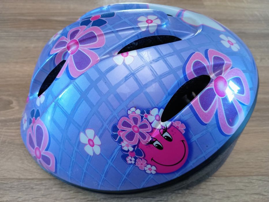 Kask rowerowy Galaxy dla dziewczynki S (52-56cm)