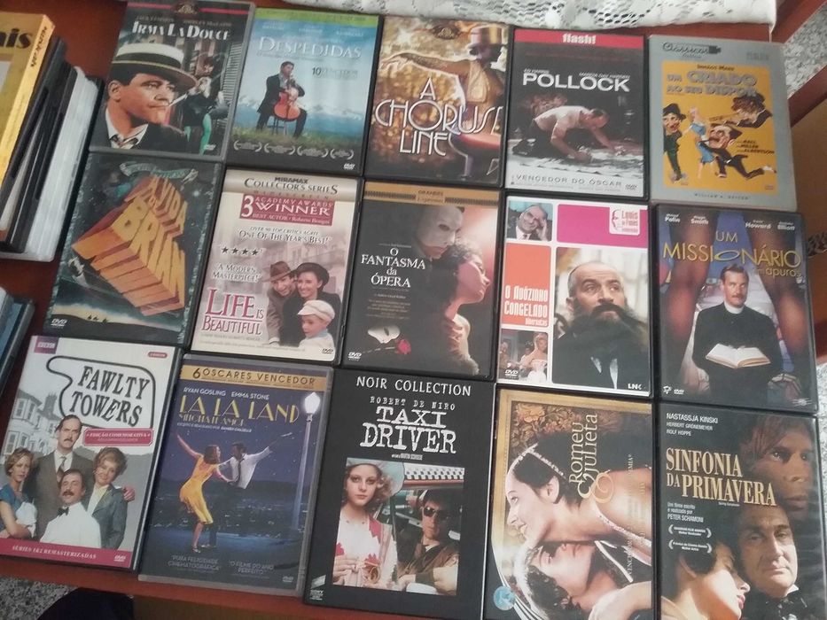 Filmes Portugueses e clássicos dvd
