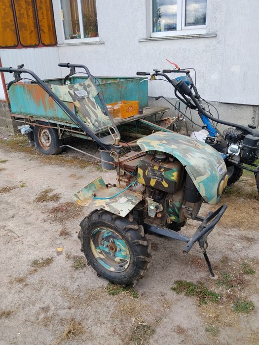 Продам мотоблок з причепом