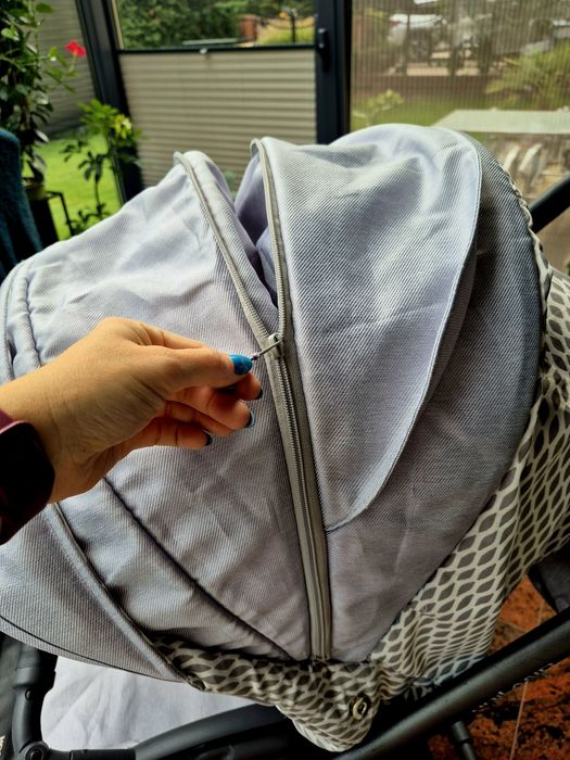 Wózek dziecięcy Bebetto Holland 2w1  (gondola / spacerówka + adaptery)