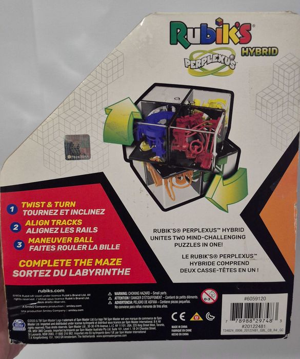 Кубик Рубіка Лабіринт Головоломка Spin Master Rubik`s Perplexus Hybrid