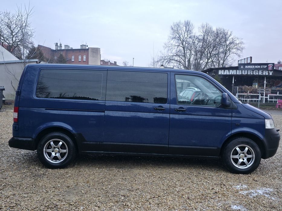 VW Caravelle Long 9-os 1.9 Diesel 2007 Krajowy HAK Klima Alu Zamiana