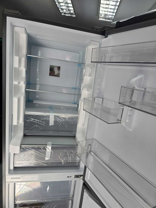 OUTLET nowa Lodówka NoFrost TCL RP340BSD0 185 cm Czarna gwar 2 lata X1