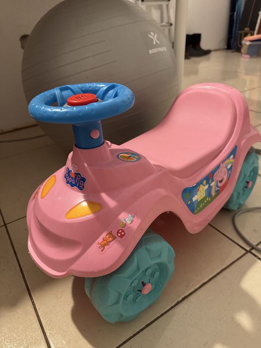 Carrinho / triciclo de andar para bebe da Peppa Pig