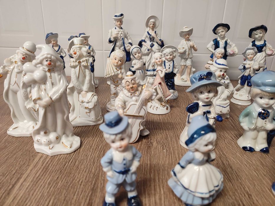 Estatuetas decorativas em loiça * 3 € / cada