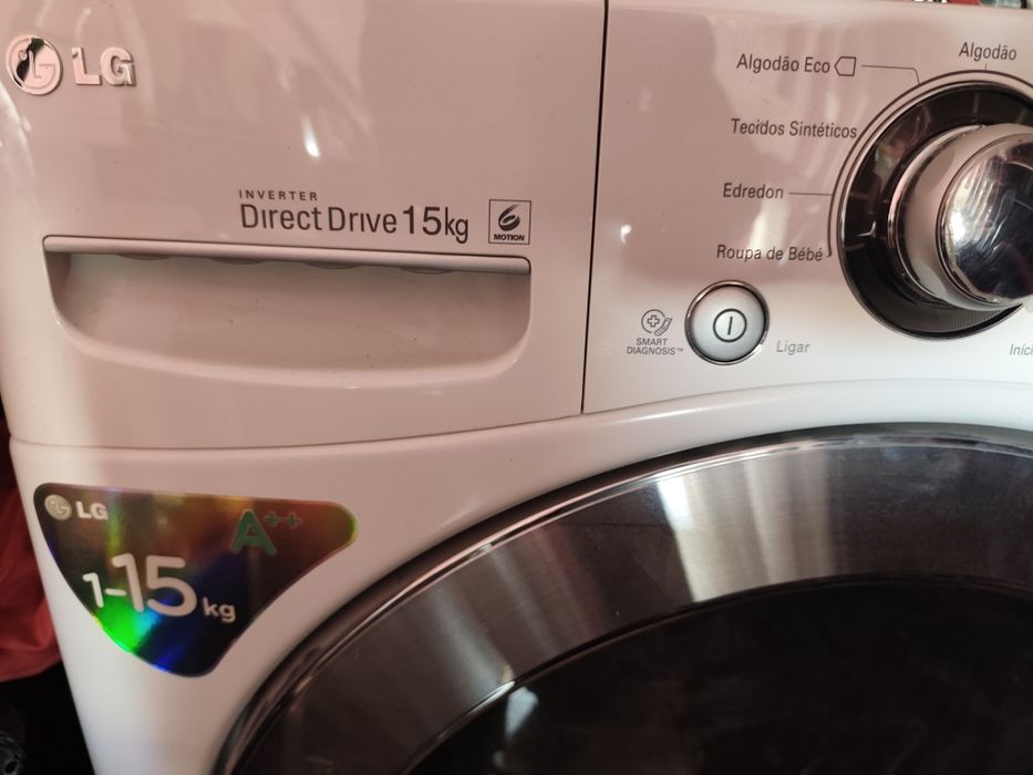 Máquina lavar roupa LG 15kg