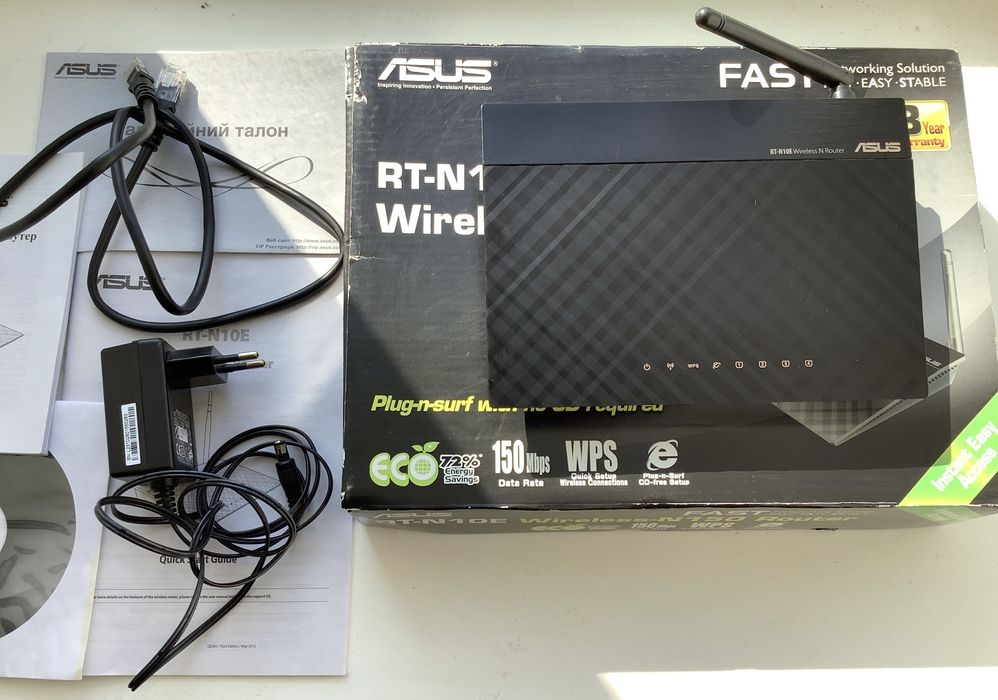 Роутер ASUS RT-N10E Wi-Fi