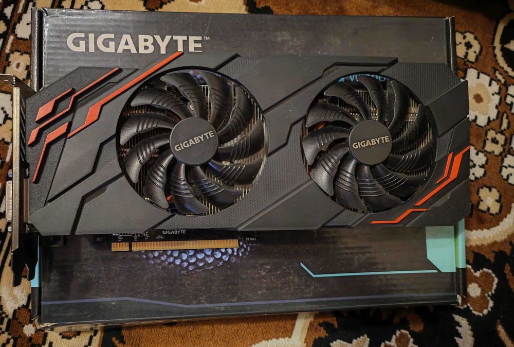 Продам GTX 1070 8 GB, полностью рабочая